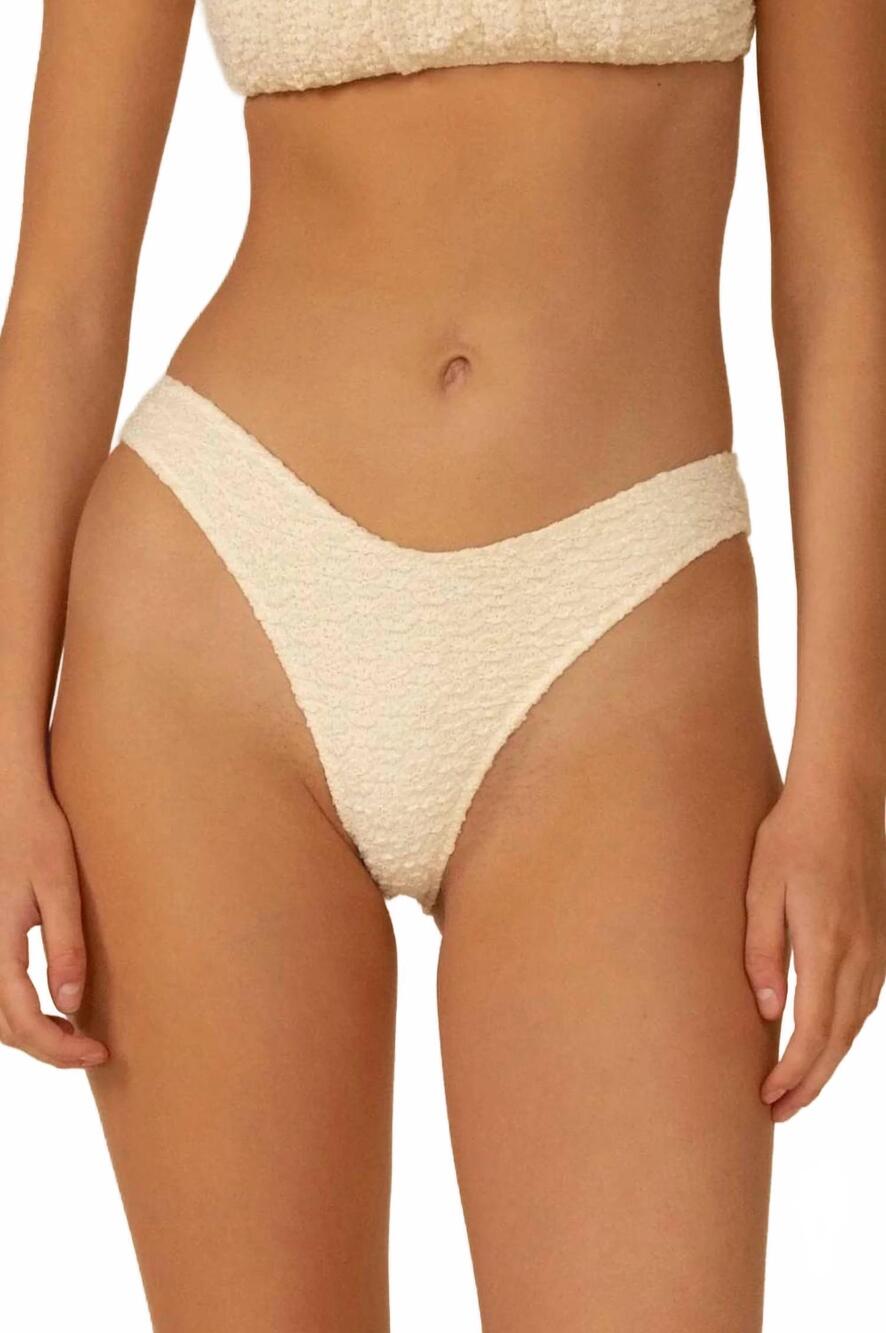 NEW MONTCE lulu bikini bottom in amalia texture